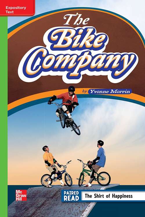 Book cover of The Bike Company [Beyond Level, Grade 4]
