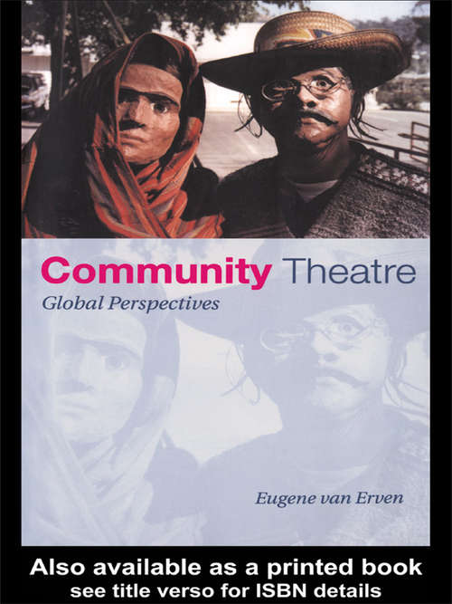 Book cover of Community Theatre: Global Perspectives