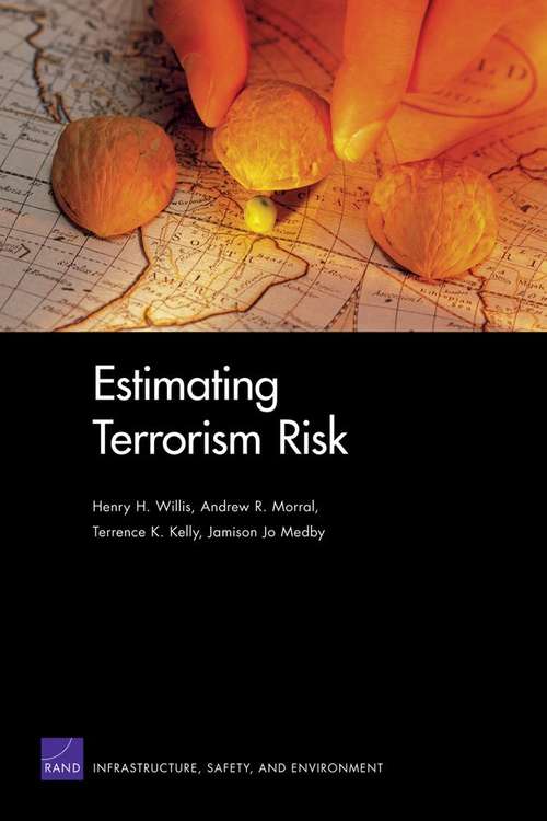 Book cover of Estimating Terrorism Risk