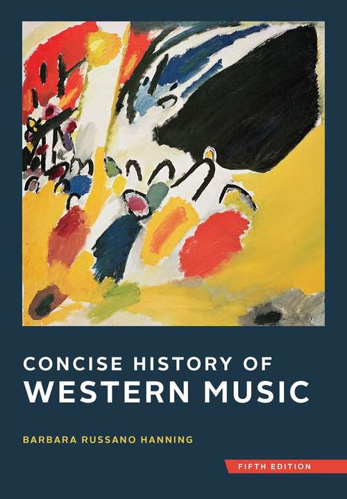Book cover of Concise History Of Western Music