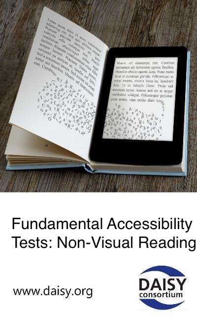 Book cover of Fundamental Accessibility Tests: Non-Visual Reading