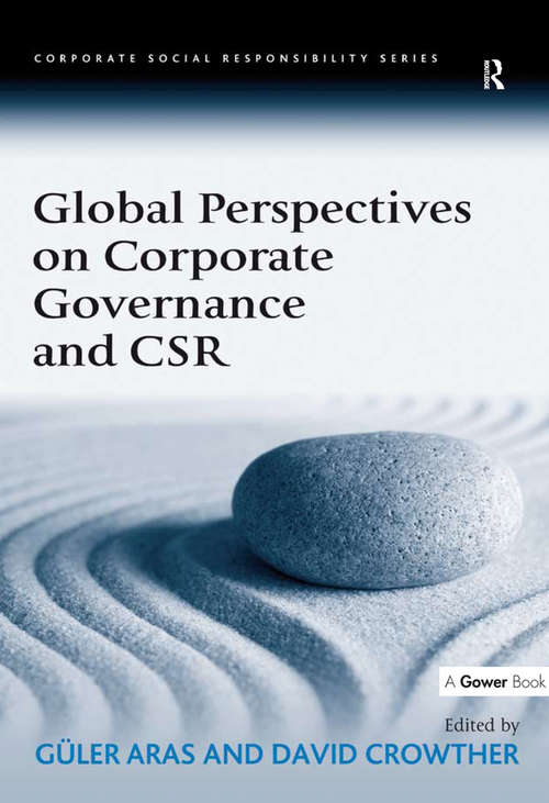 Book cover of Global Perspectives on Corporate Governance and CSR (Corporate Social Responsibility)