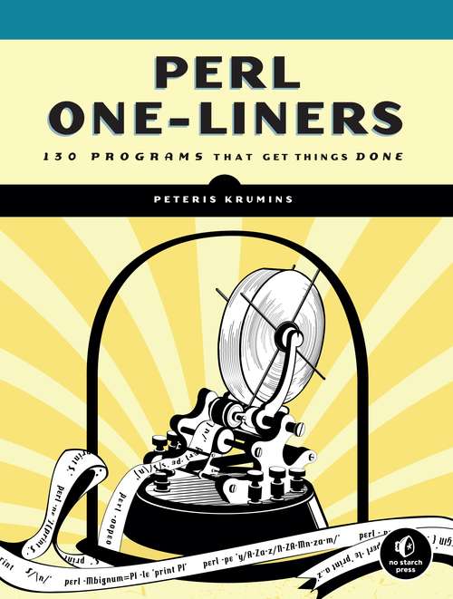 Book cover of Perl One-Liners