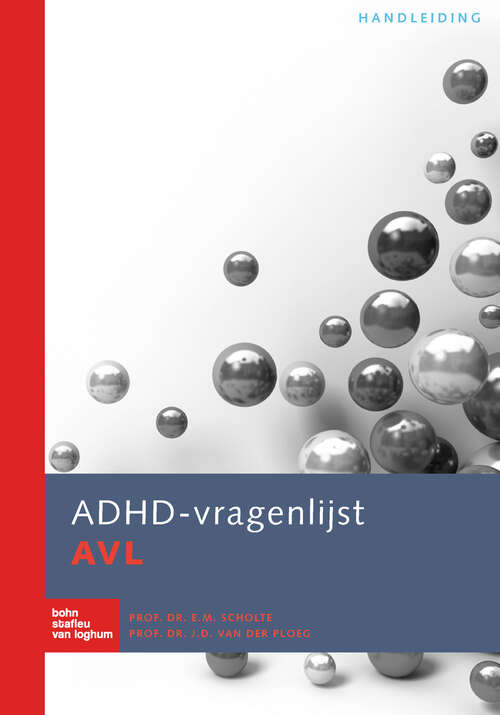Book cover of ADHD-vragenlijst AVL: Avl