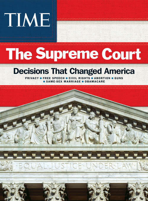 Book cover of TIME Supreme Court Decisions