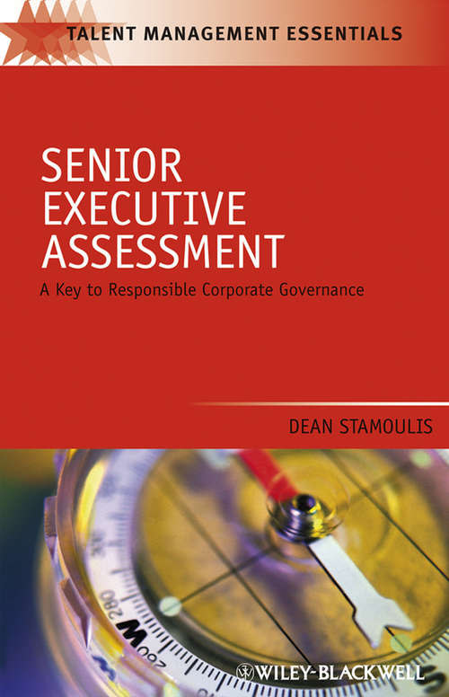 Book cover of Senior Executive Assessment