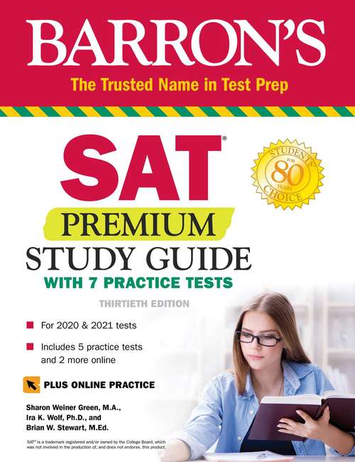 SAT Premium Study Guide with 7 Practice Tests (Barron's Test Prep)