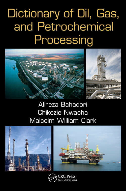 Book cover of Dictionary of Oil, Gas, and Petrochemical Processing