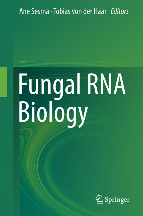 Book cover of Fungal RNA Biology