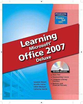 Book cover of Learning Microsoft® Office 2007 Deluxe