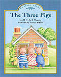Book cover of The Three Pigs (Fountas & Pinnell LLI Green: Level D, Lesson 41)