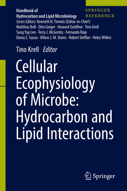 Book cover of Cellular Ecophysiology of Microbe: Hydrocarbon and Lipid Interactions