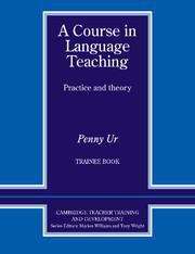 Book cover of A Course in Language Teaching