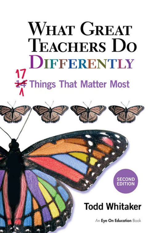 Book cover of What Great Teachers Do Differently: 17 Things That Matter Most (2)