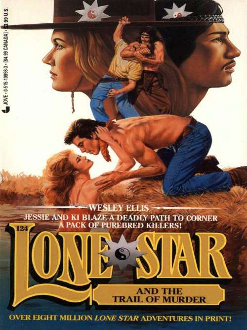 Book cover of Lone Star and the Trail of murder (Lone Star #124)