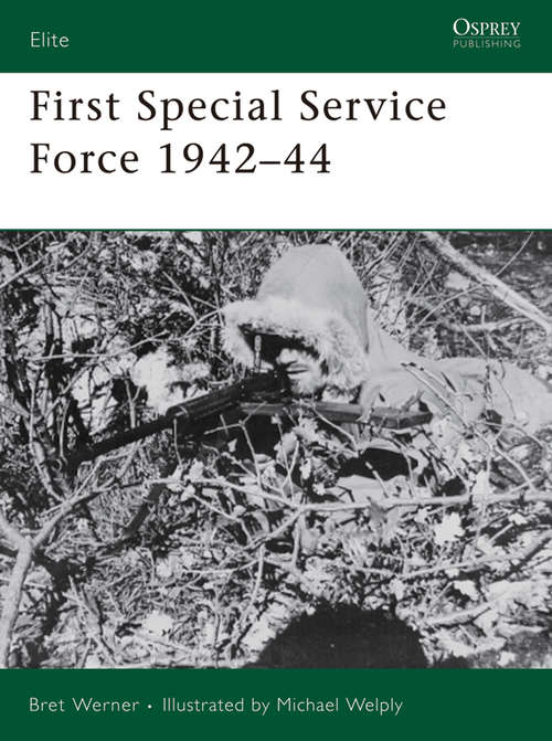 Book cover of First Special Service Force 1942-44