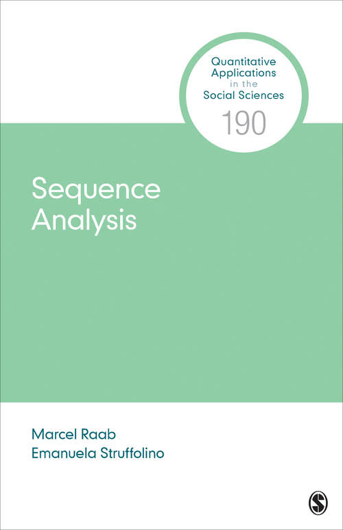 Book cover of Sequence Analysis (Quantitative Applications in the Social Sciences)