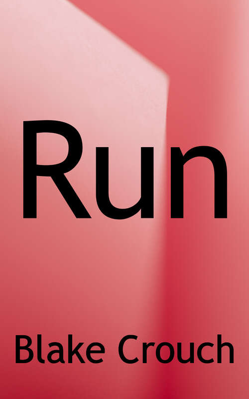 Book cover of Run