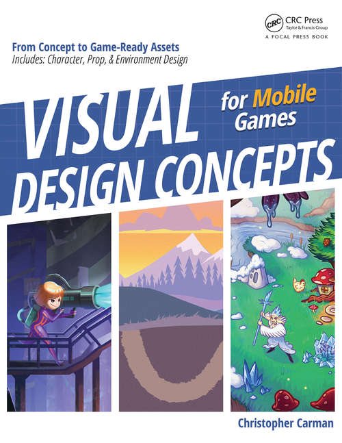 Book cover of Visual Design Concepts For Mobile Games