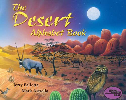 Book cover of The Desert Alphabet Book (Jerry Pallotta's Alphabet Books)
