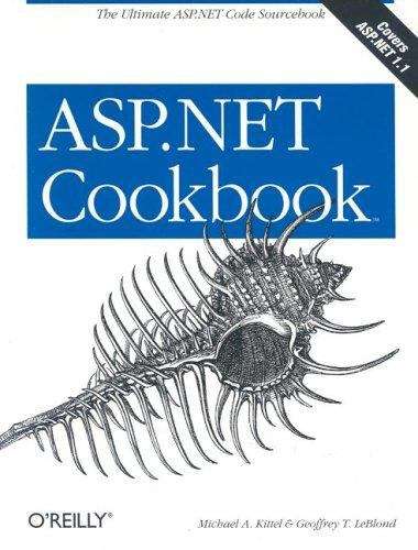 Book cover of ASP.NET Cookbook