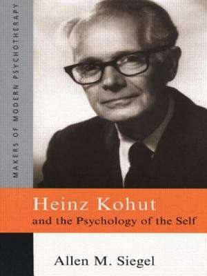 Book cover of Heinz Kohut and the Psychology of the Self