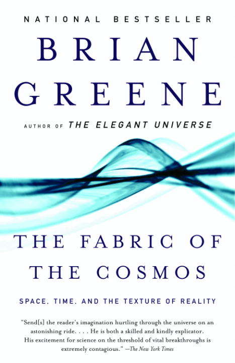 Book cover of The Fabric of the Cosmos