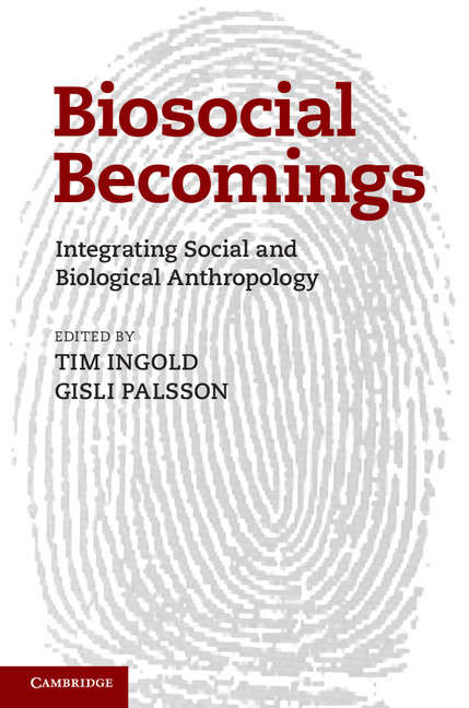 Book cover of Biosocial Becomings