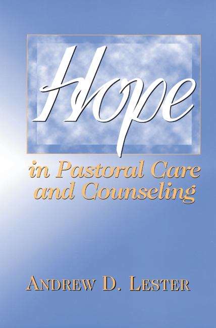 Book cover of Hope in Pastoral Care and Counseling