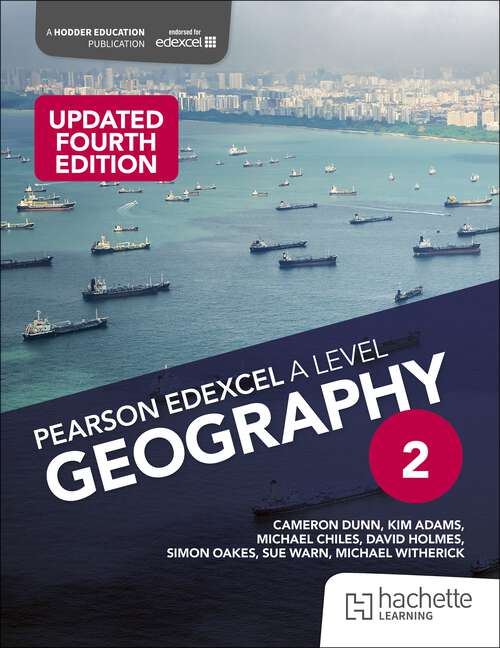 Book cover of Pearson Edexcel A-level Geography Book 2, Updated Fourth Edition