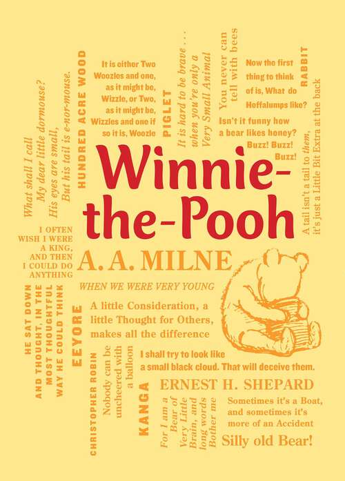 Book cover of Winnie-the-Pooh (Word Cloud Classics)
