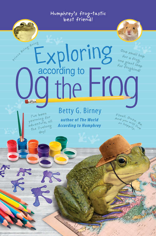 Book cover of Exploring According to Og the Frog (Og the Frog #2)