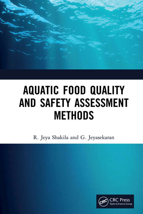 Book cover of Aquatic Food Quality and Safety Assesment Methods
