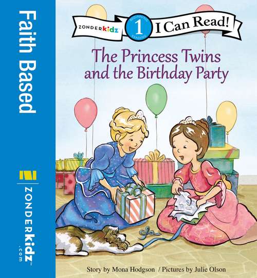 Book cover of The Princess Twins and the Birthday Party: Level 1 (I Can Read!: Level 1)