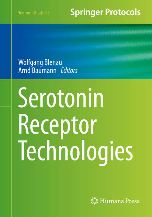 Book cover of Serotonin Receptor Technologies
