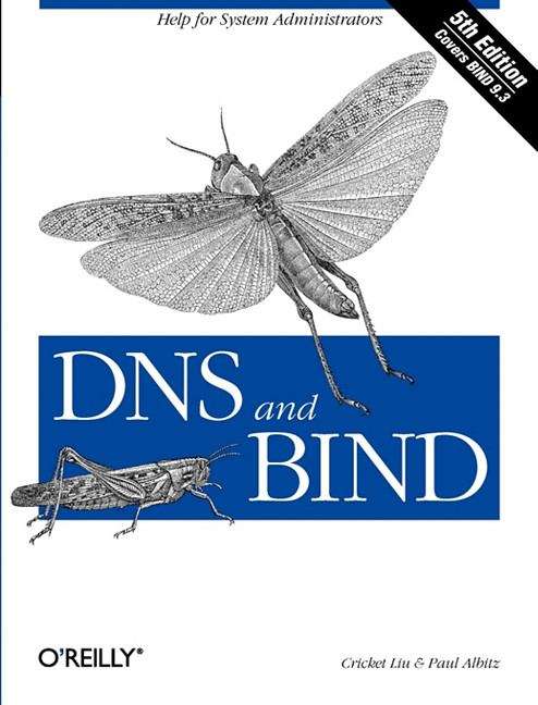 Book cover of DNS and BIND, 5th Edition
