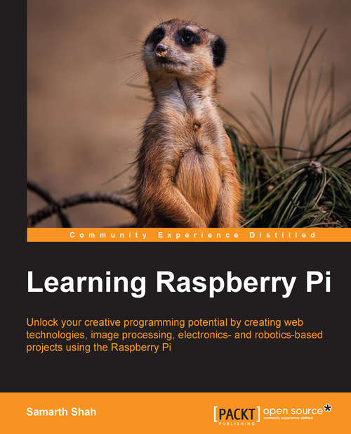 Book cover of Learning Raspberry Pi
