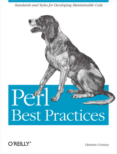 Book cover of Perl Best Practices