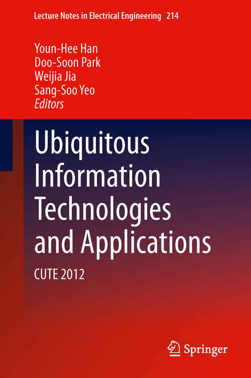 Book cover of Ubiquitous Information Technologies and Applications