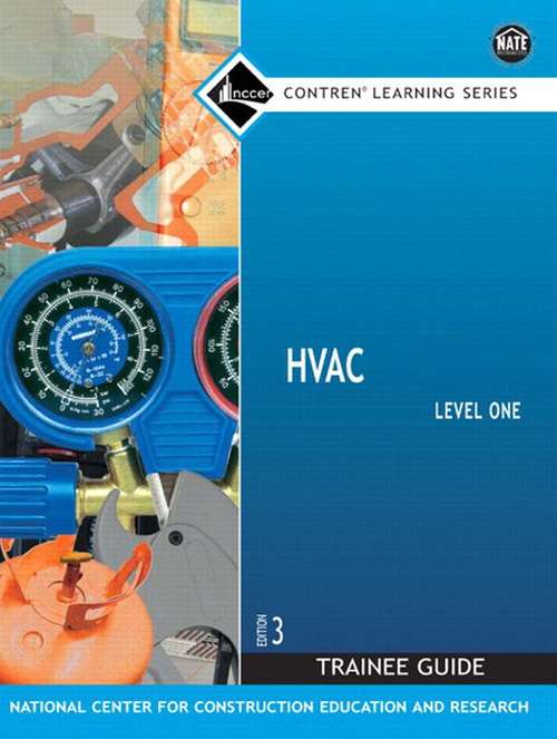 Book cover of HVAC Level One Trainee Guide 3rd Edition