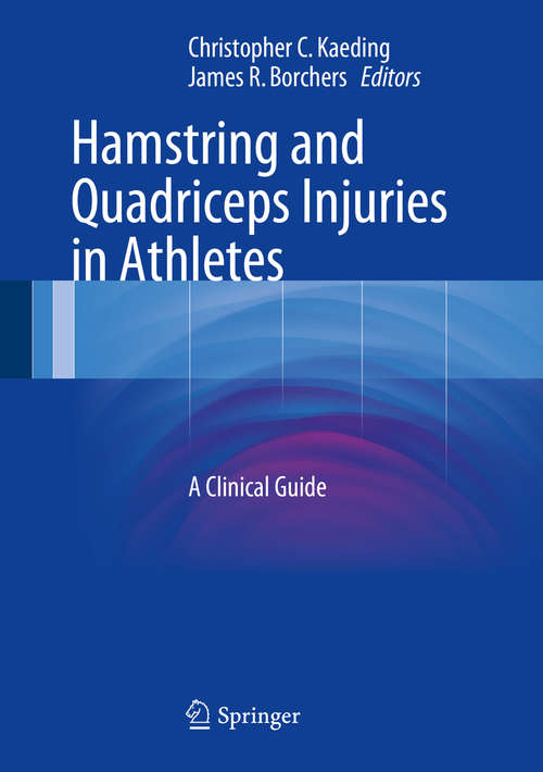 Book cover of Hamstring and Quadriceps Injuries in Athletes