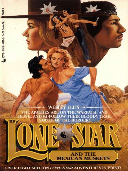 Book cover of Lone Star and the Mexican Muskets (Lone Star #119)