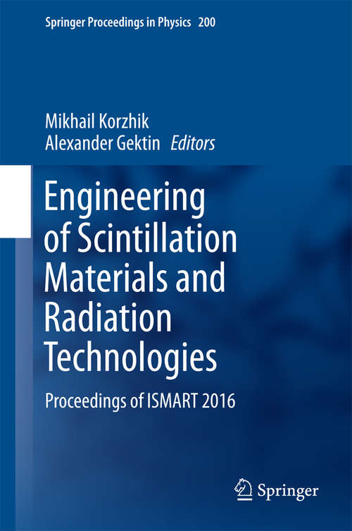 Engineering of Scintillation Materials and Radiation Technologies