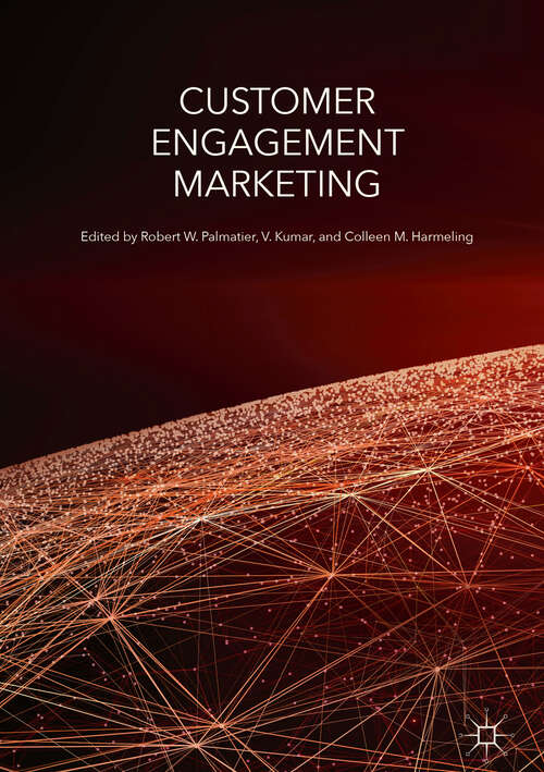 Book cover of Customer Engagement Marketing