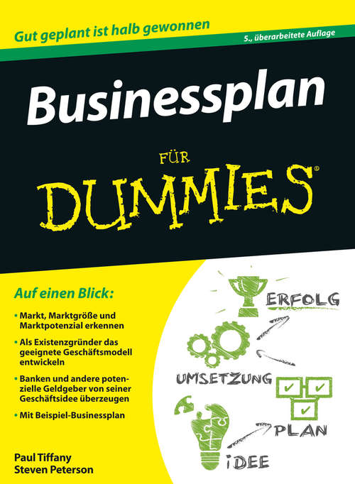 Businessplan für Dummies (Für Dummies)