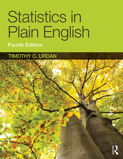 Book cover of Statistics in Plain English, Fourth Edition