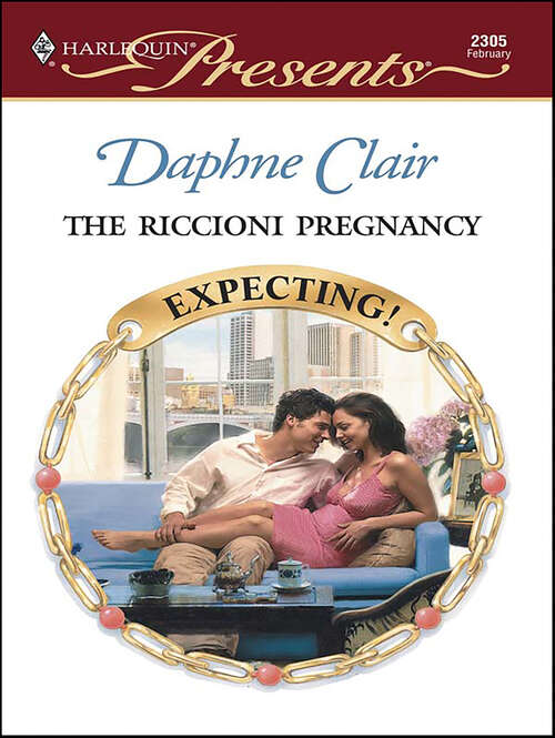 Book cover of The Riccioni Pregnancy (Expecting!)