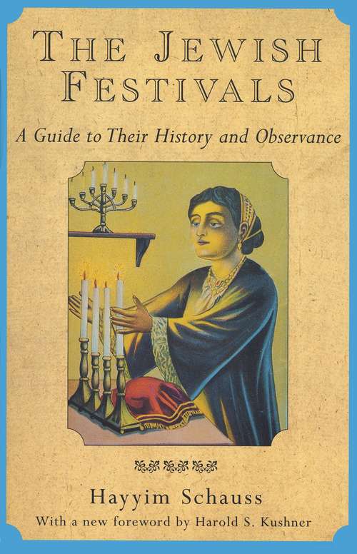 Book cover of The Jewish Festivals