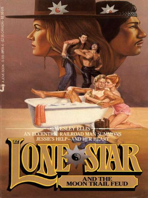Book cover of Lone Star and the Moon Trail Feud (Lone Star #32)