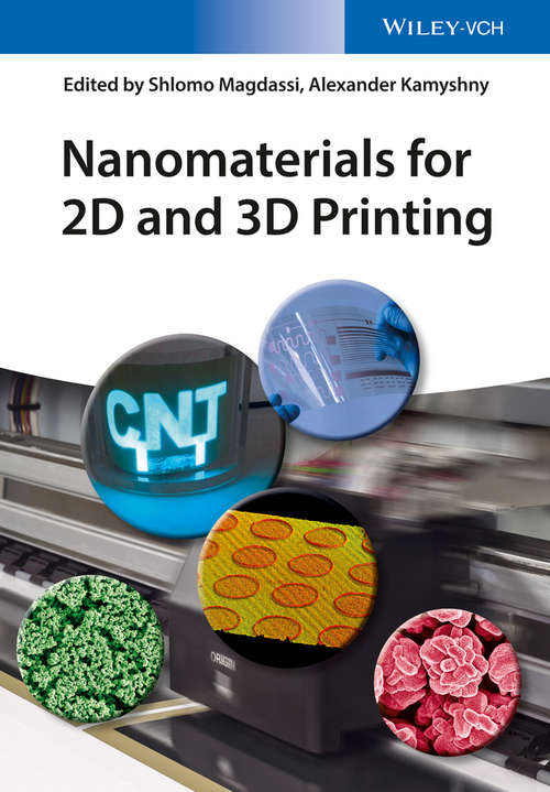 Book cover of Nanomaterials for 2D and 3D Printing
